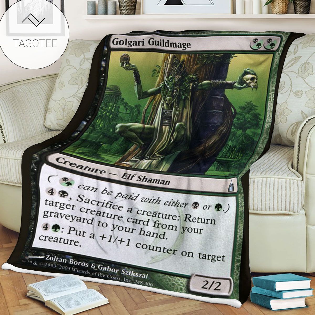 Ravnica City Of Guilds Rav 248 Golgari Guildmage Mtg Blanket Ravnica City Of Guilds Rav 248 Golgari Guildmage Mtg Blanket