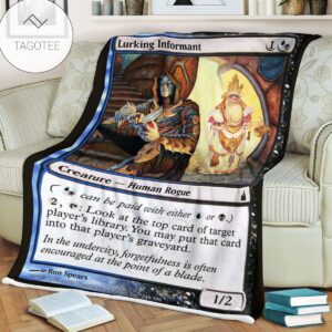 Ravnica City Of Guilds Rav 249 Lurking Informant Mtg Blanket Tagotee