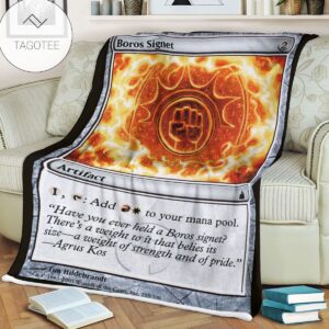 Ravnica City Of Guilds Rav 255 Boros Signet Mtg Blanket Tagotee