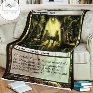 Ravnica City Of Guilds Rav 279 Overgrown Tomb Mtg Blanket