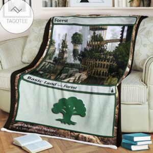 Ravnica City Of Guilds Rav 304 Forest Mtg Blanket Tagotee