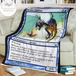Ravnica City Of Guilds Rav 44 Drake Familiar Mtg Blanket
