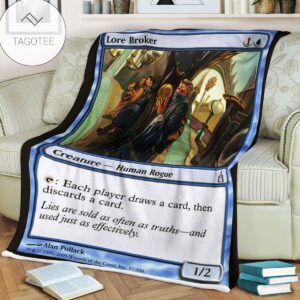 Ravnica City Of Guilds Rav 57 Lore Broker Mtg Blanket