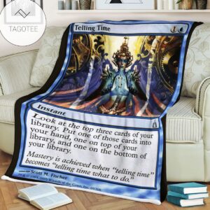 Ravnica City Of Guilds Rav 69 Telling Time Mtg Blanket Tagotee