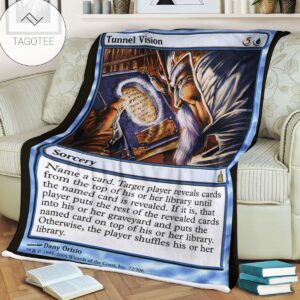 Ravnica City Of Guilds Rav 72 Tunnel Vision Mtg Blanket Tagotee