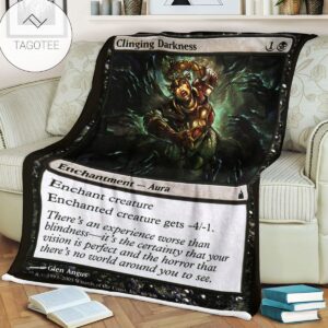 Ravnica City Of Guilds Rav 80 Clinging Darkness Mtg Blanket Tagotee