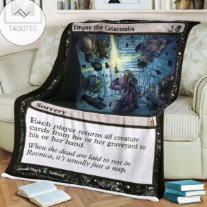 Ravnica City Of Guilds Rav 86 Empty The Catacombs Mtg Blanket