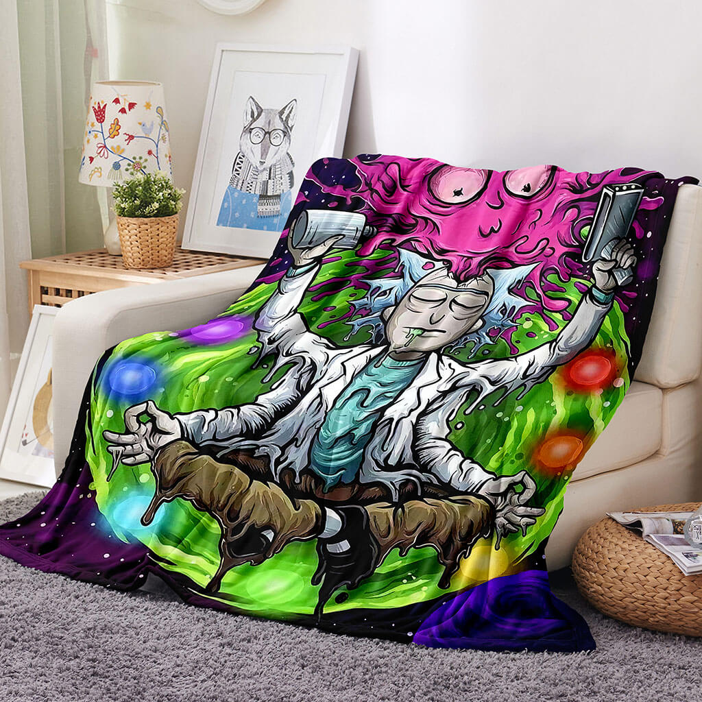 Rick and Morty Blanket 655 Rick and Morty Blanket 655