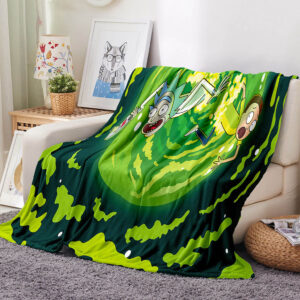 Rick and Morty Blanket 193