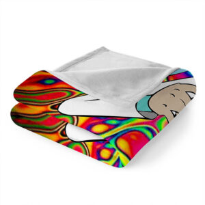 Rick and Morty Pattern Blanket 113