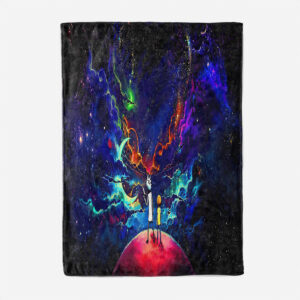 Rick and Morty Pattern Blanket 402