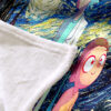 Rick and Morty Pattern Blanket 426
