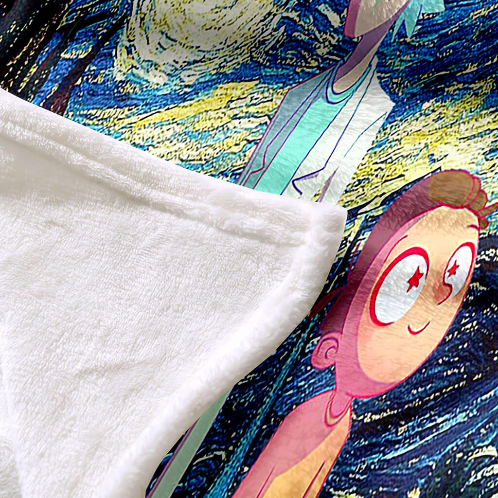 Rick and Morty Pattern Blanket 426 Rick and Morty Pattern Blanket 426