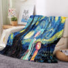 Rick and Morty Pattern Blanket 143