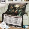 Roe 131 Virulent Swipe Game Mtg Magic The Gathering Blanket
