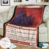 Roe 135 Battle Rampart Game Mtg Magic The Gathering Blanket