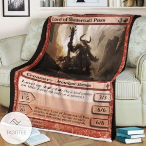 Roe 156 Lord Of Shatterskull Pass Game Mtg Magic The Gathering Blanket