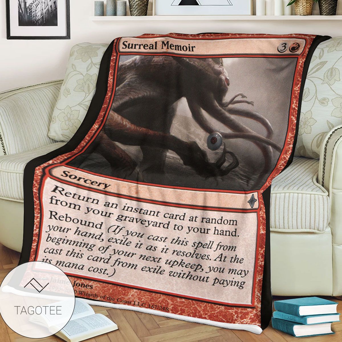 Roe 167 Surreal Memoir Game Mtg Magic The Gathering Blanket Roe 167 Surreal Memoir Game Mtg Magic The Gathering Blanket