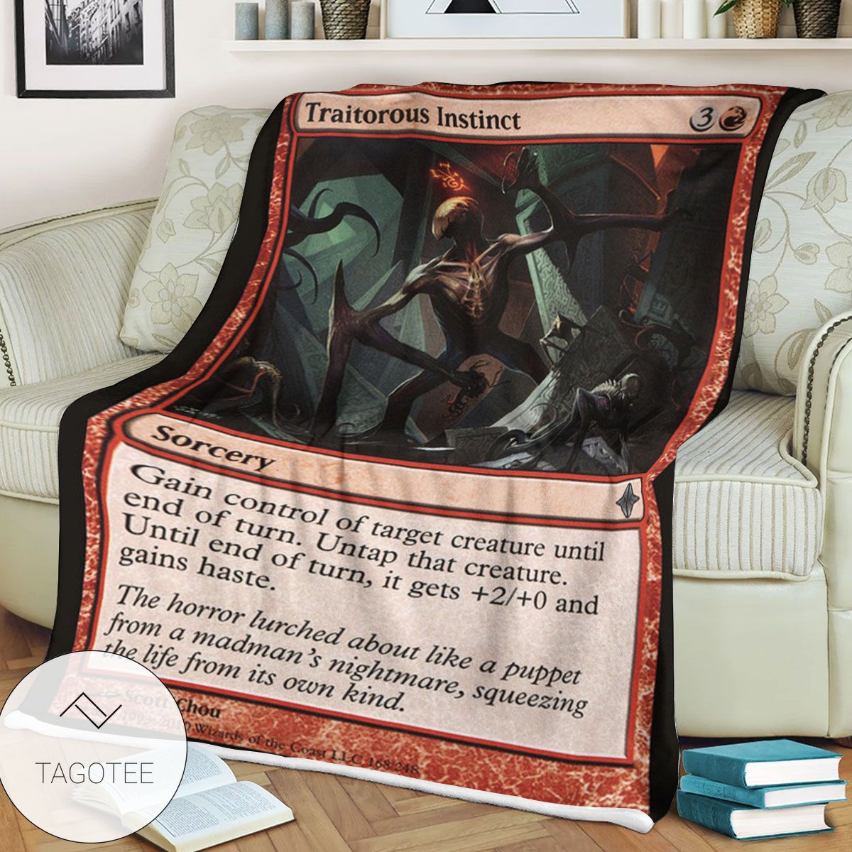 Roe 168 Traitorous Instinct Game Mtg Magic The Gathering Blanket Roe 168 Traitorous Instinct Game Mtg Magic The Gathering Blanket