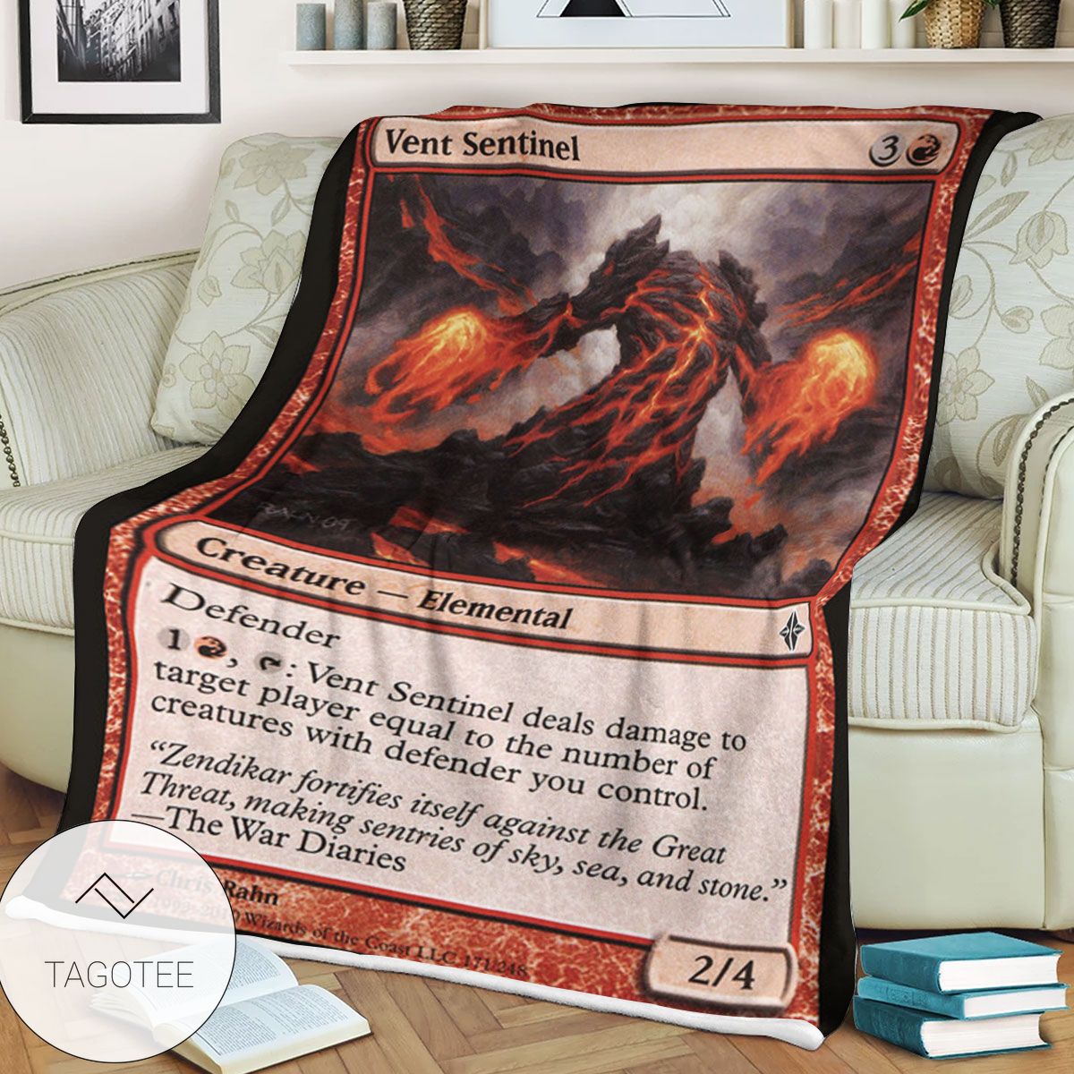 Roe 171 Vent Sentinel Game Mtg Magic The Gathering Blanket Roe 171 Vent Sentinel Game Mtg Magic The Gathering Blanket