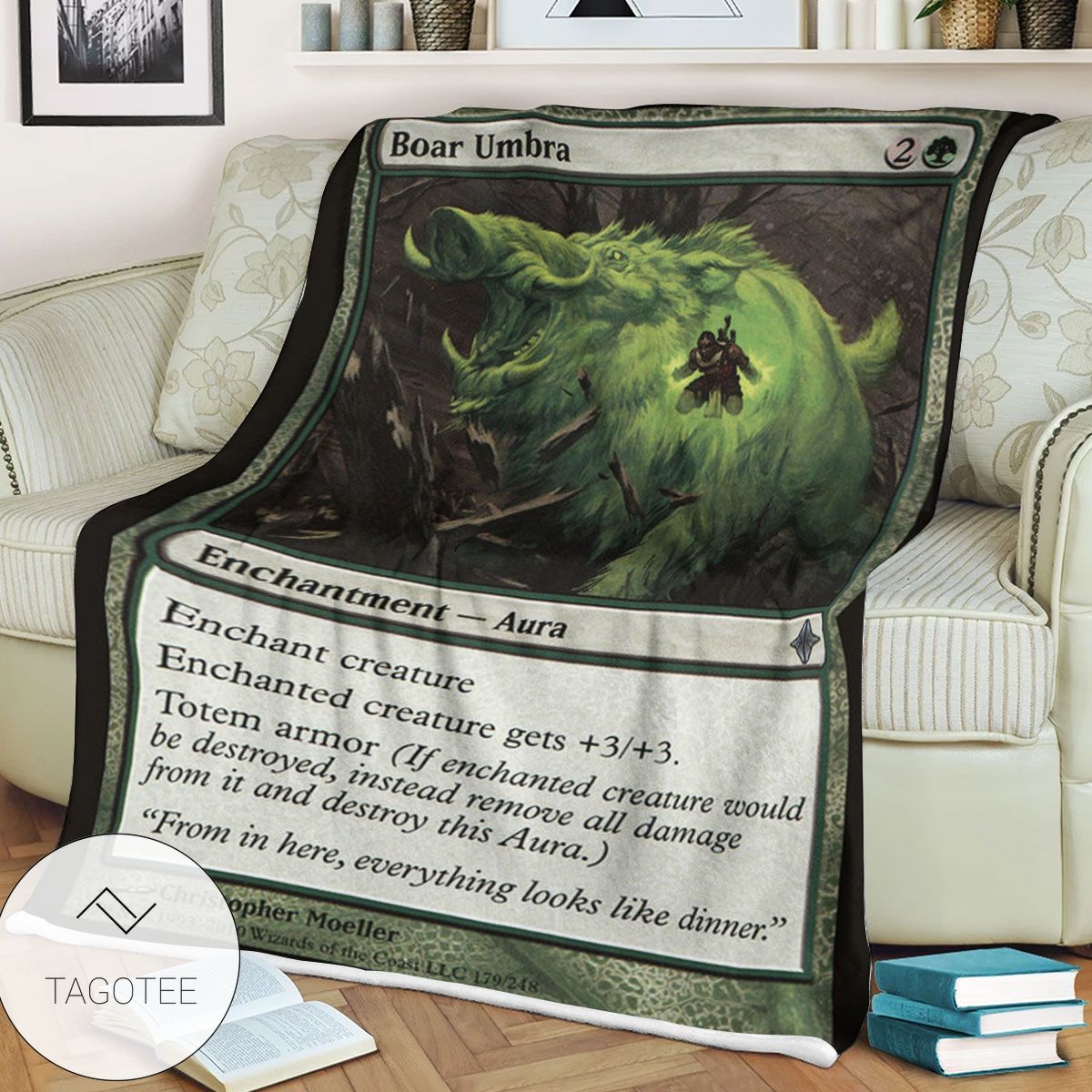 Roe 179 Boar Umbra Game Mtg Magic The Gathering Blanket Roe 179 Boar Umbra Game Mtg Magic The Gathering Blanket
