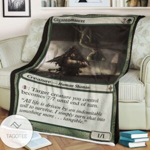 Roe 184 Gigantomancer Game Mtg Magic The Gathering Blanket Tagotee