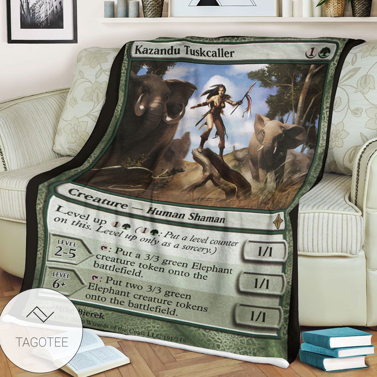 Roe 191 Kazandu Tuskcaller Game Mtg Magic The Gathering Blanket Roe 191 Kazandu Tuskcaller Game Mtg Magic The Gathering Blanket