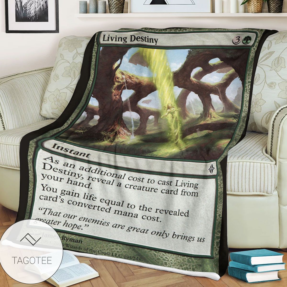 Roe 195 Living Destiny Game Mtg Magic The Gathering Blanket Tagotee Roe 195 Living Destiny Game Mtg Magic The Gathering Blanket Tagotee