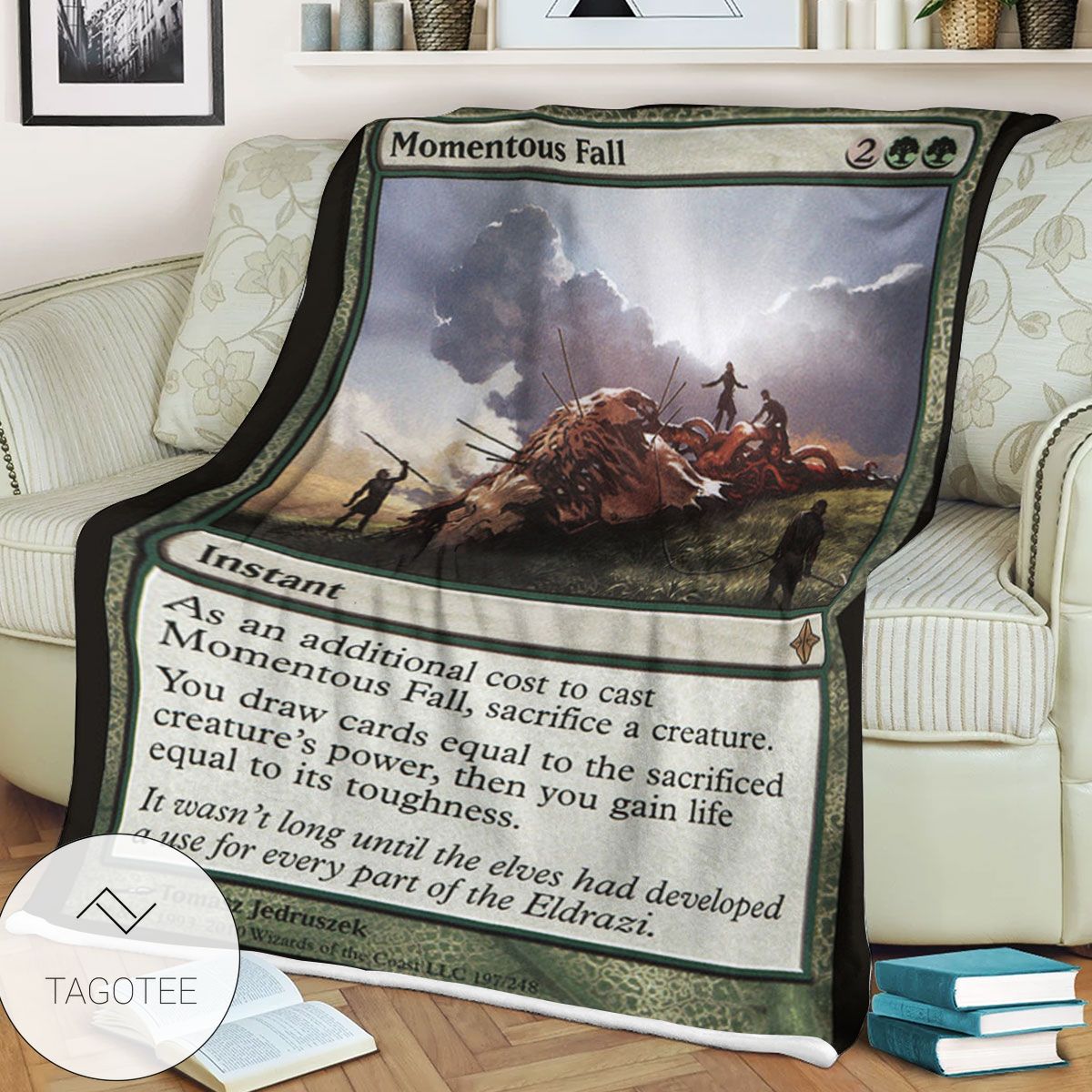 Roe 197 Momentous Fall Game Mtg Magic The Gathering Blanket Tagotee Roe 197 Momentous Fall Game Mtg Magic The Gathering Blanket Tagotee