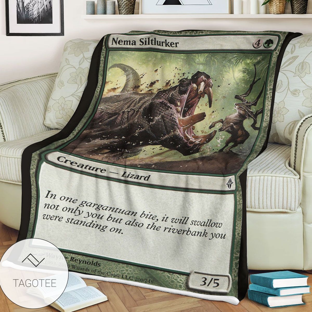 Roe 200 Nema Siltlurker Game Mtg Magic The Gathering Blanket Roe 200 Nema Siltlurker Game Mtg Magic The Gathering Blanket