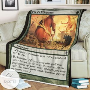 Roe 205 Prey S Vengeance Game Mtg Magic The Gathering Blanket Tagotee