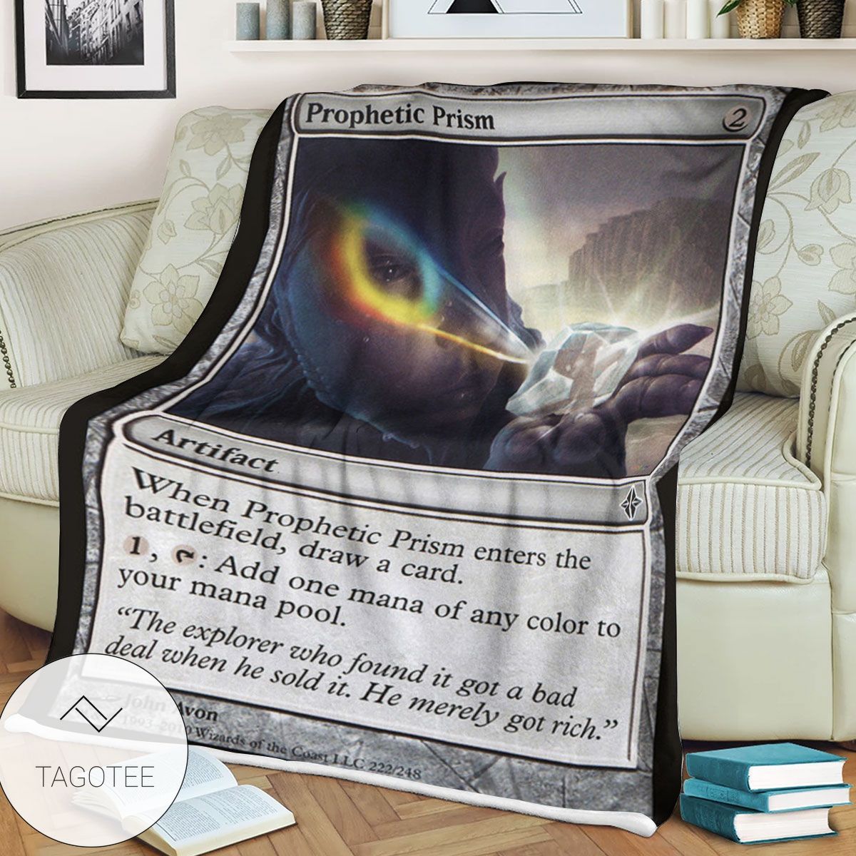 Roe 222 Prophetic Prism Game Mtg Magic The Gathering Blanket Tagotee Roe 222 Prophetic Prism Game Mtg Magic The Gathering Blanket Tagotee