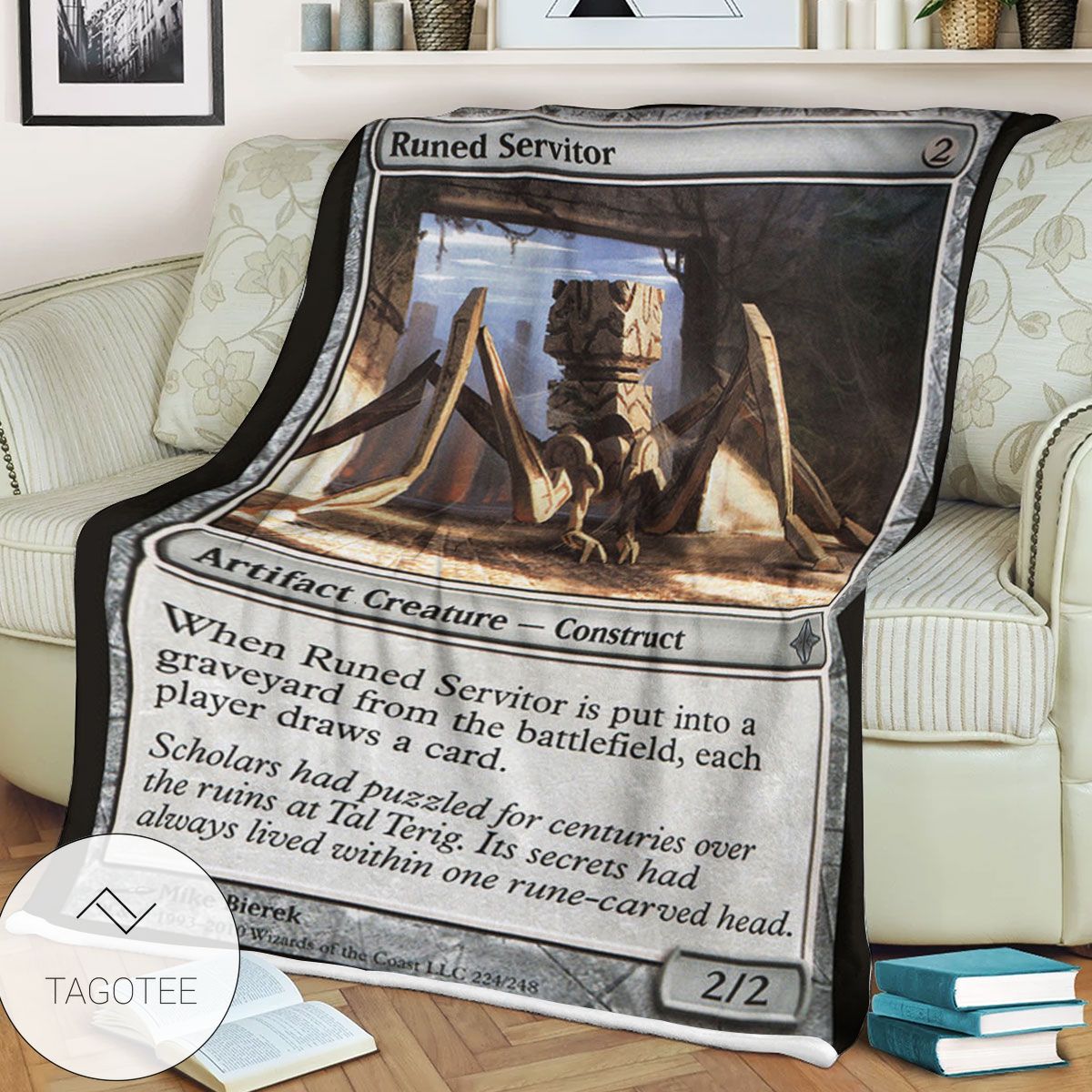 Roe 224 Runed Servitor Game Mtg Magic The Gathering Blanket Roe 224 Runed Servitor Game Mtg Magic The Gathering Blanket