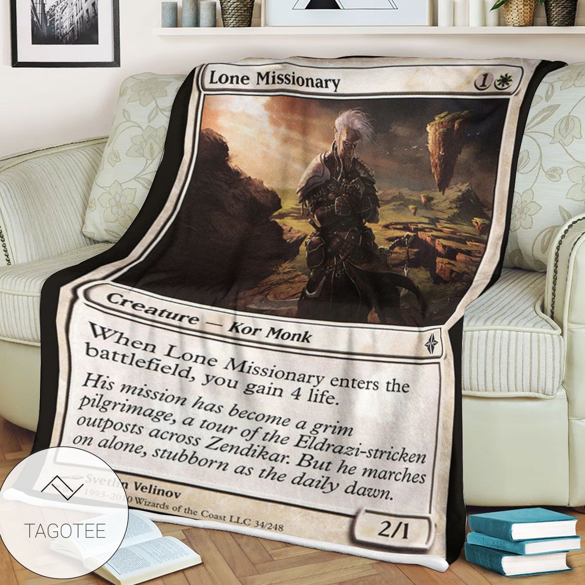Roe 34 Lone Missionary Game Mtg Magic The Gathering Blanket Roe 34 Lone Missionary Game Mtg Magic The Gathering Blanket
