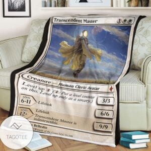 Roe 51 Transcendent Master Game Mtg Magic The Gathering Blanket