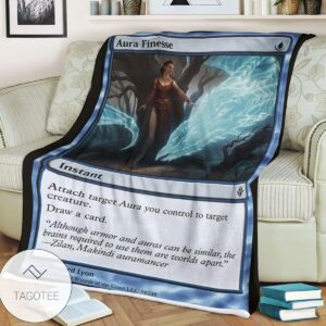 Roe 54 Aura Finesse Game Mtg Magic The Gathering Blanket Tagotee