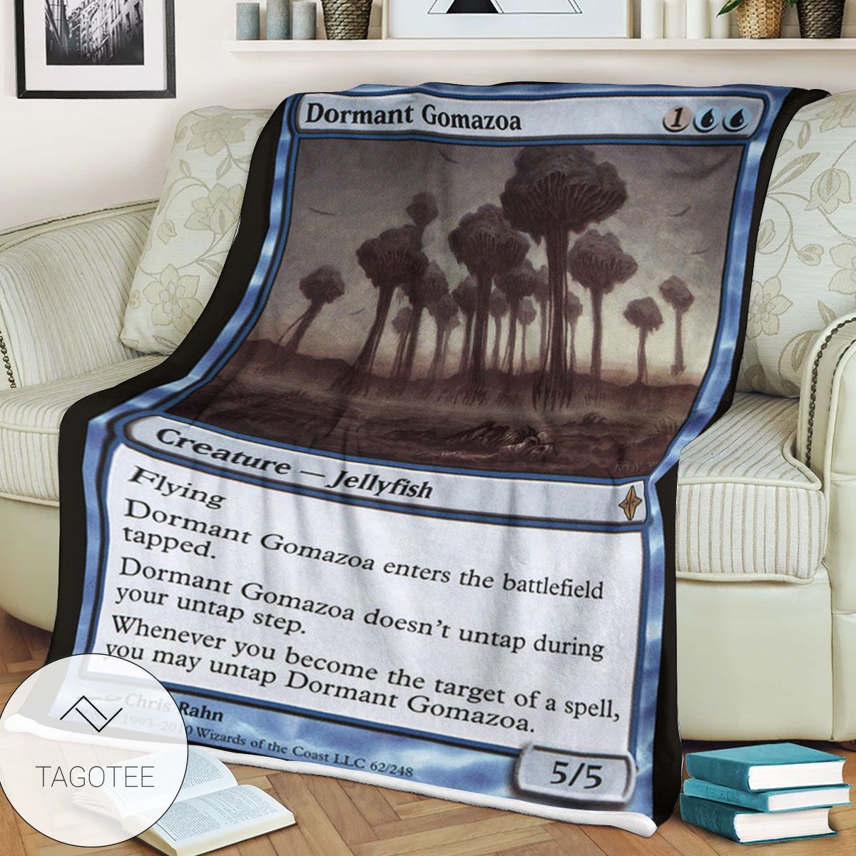 Roe 62 Dormant Gomazoa Game Mtg Magic The Gathering Blanket Roe 62 Dormant Gomazoa Game Mtg Magic The Gathering Blanket