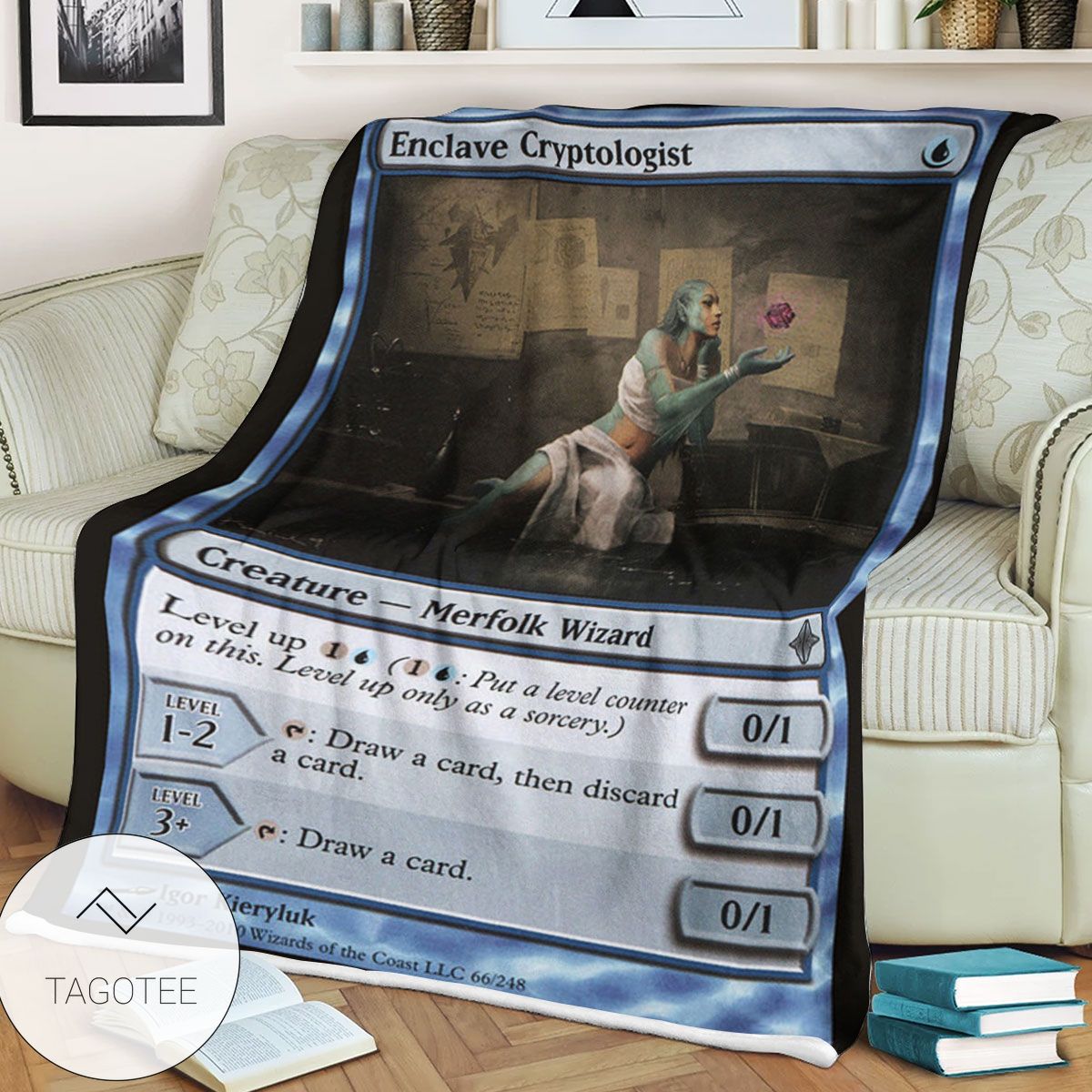 Roe 66 Enclave Cryptologist Game Mtg Magic The Gathering Blanket Roe 66 Enclave Cryptologist Game Mtg Magic The Gathering Blanket