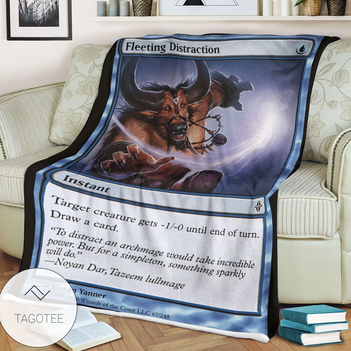 Roe 67 Fleeting Distraction Game Mtg Magic The Gathering Blanket Roe 67 Fleeting Distraction Game Mtg Magic The Gathering Blanket