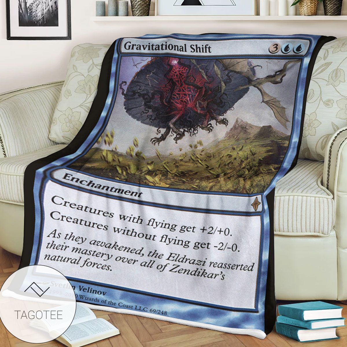 Roe 69 Gravitational Shift Game Mtg Magic The Gathering Blanket Roe 69 Gravitational Shift Game Mtg Magic The Gathering Blanket