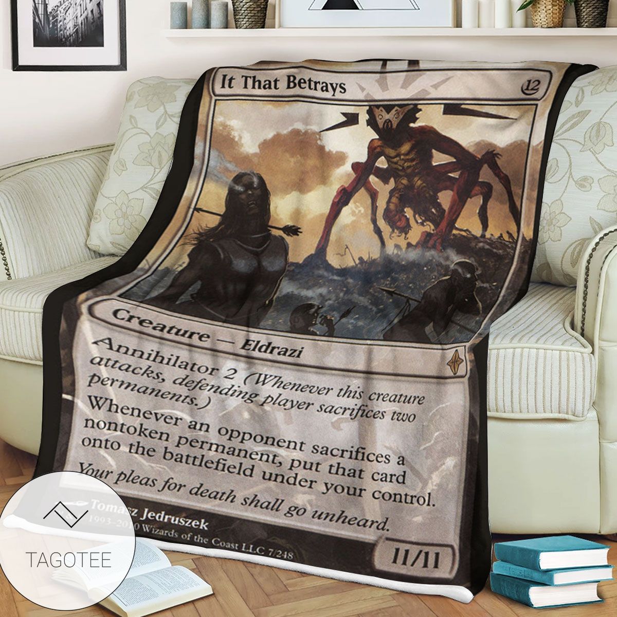 Roe 7 It That Betrays Game Mtg Magic The Gathering Blanket Roe 7 It That Betrays Game Mtg Magic The Gathering Blanket