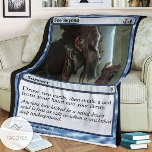 Roe 86 See Beyond Game Mtg Magic The Gathering Blanket Tagotee