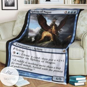 Roe 89 Sphinx Of Magosi Game Mtg Magic The Gathering Blanket