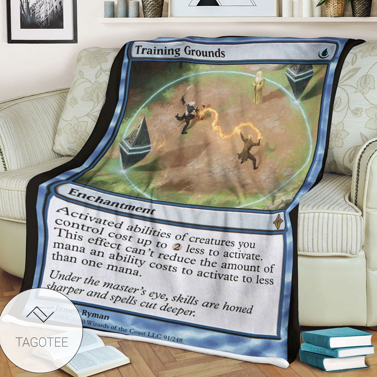 Roe 91 Training Grounds Game Mtg Magic The Gathering Blanket Roe 91 Training Grounds Game Mtg Magic The Gathering Blanket