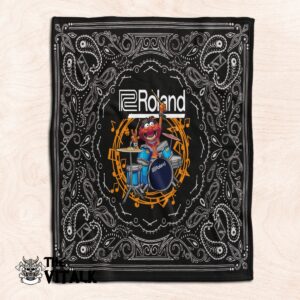 Roland Drums Animal The Muppet Fleece Blanket