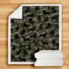 Rottweiler Camo Blanket