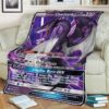 Shadow Charizard Gx Pokemon Fleece Blanket