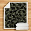 Shar Pei Camo Blanket
