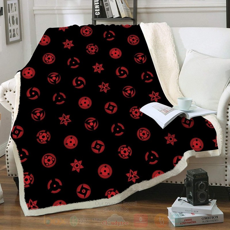 Sharingan Custom Throw Blanket Sharingan Custom Throw Blanket