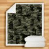 Shih Tzu Camo Blanket